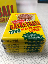 Load image into Gallery viewer, 1990 Fleer Basketball Wax Box Authentic
