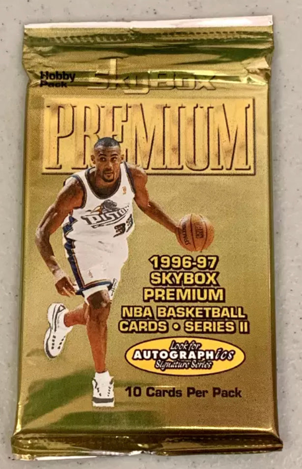1996 97 Skybox Premium Basketball Hobby Pack Ser 2 Guaranteed Unopened WPK