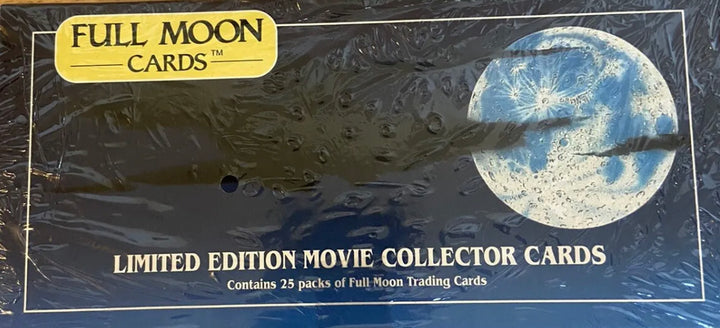 NEW FULL MOON LIMITED EDITION  Collector Cards 25 QTY SEALED BOX 1991