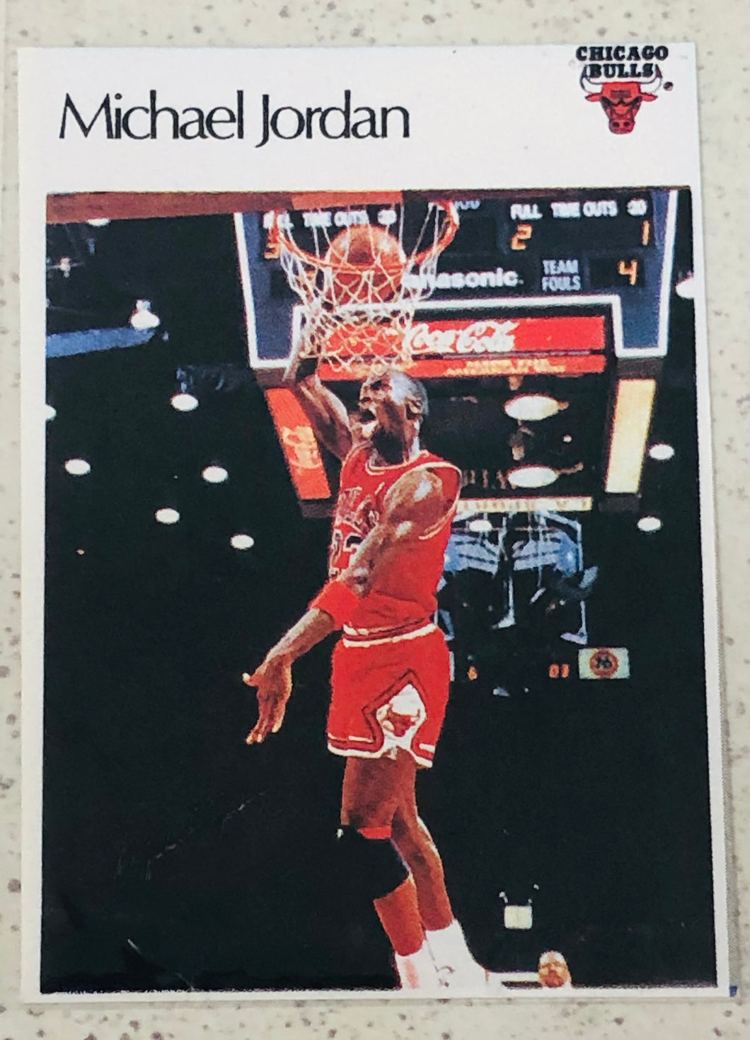 1986 Super Conasta Jordan Sticker