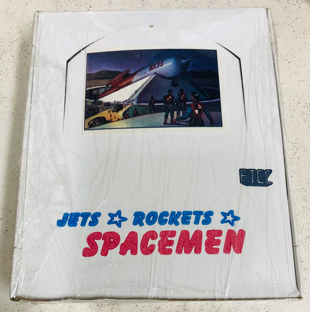 1985 Jets Rockets Spacemen Box Guaranteed Unopened WPK