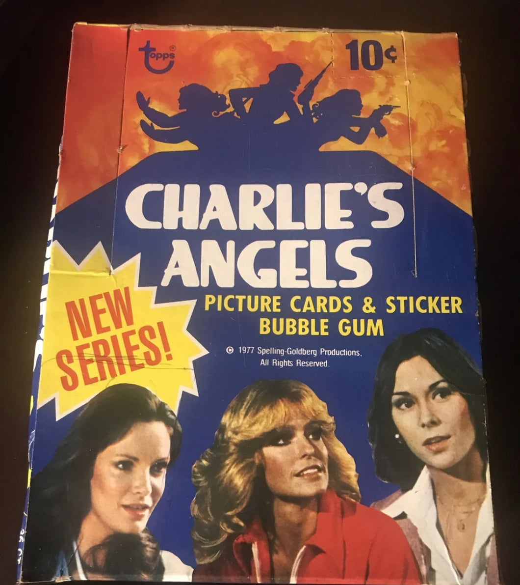 1977 Topps Charlie’s Angels Series 2 WAX BOX