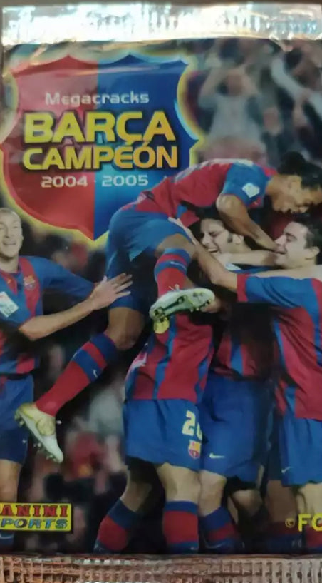 2004 Megacracks Barca Campeon Factory Sealed Pack