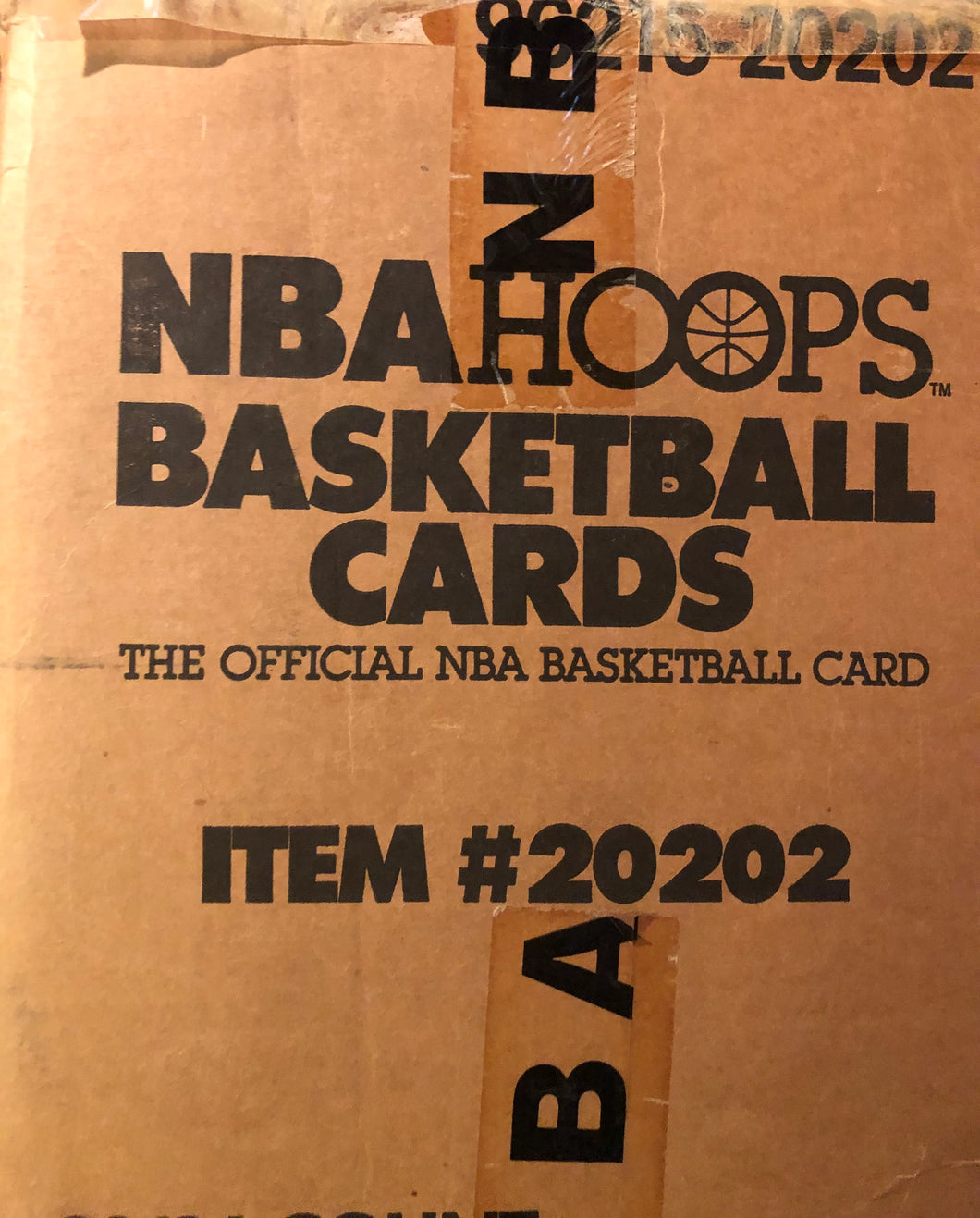 1989 NBA Hoops Basketball Factory Sealed Case Ser 1