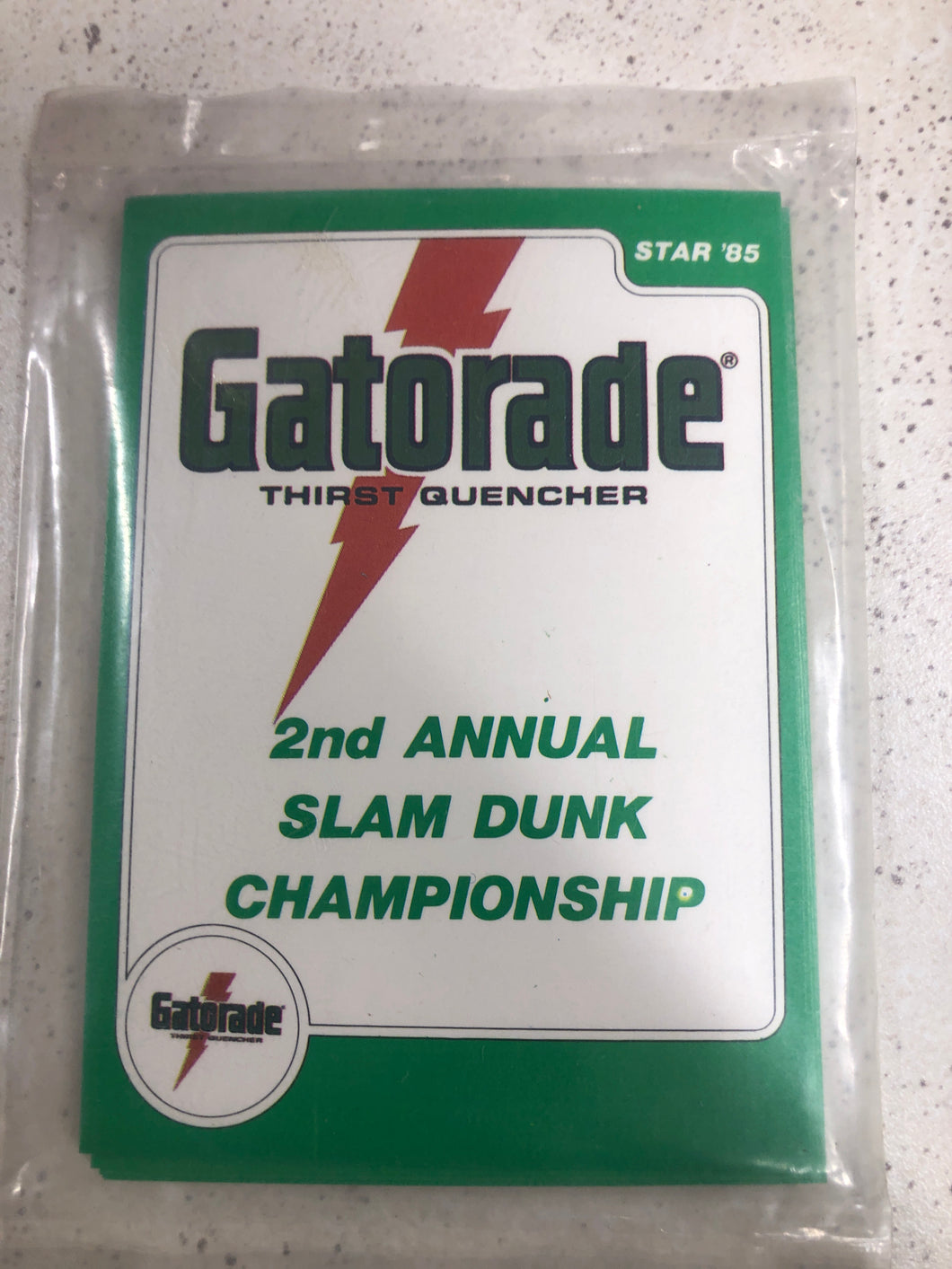 1985 Star Gatorade Factory Sealed Bag Set