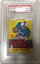 Load image into Gallery viewer, 1976 Topps Football PSA8-PSA6 Wax Packs Lot
