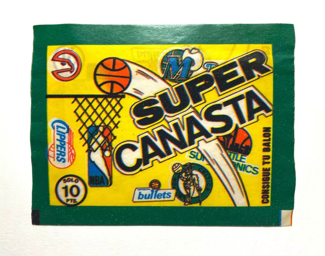 1986 Super Canasta Sticker Pack