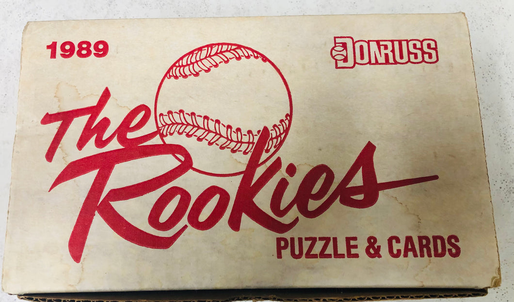 1989 Donruss The Rookies 15 set case Individual Set Seal