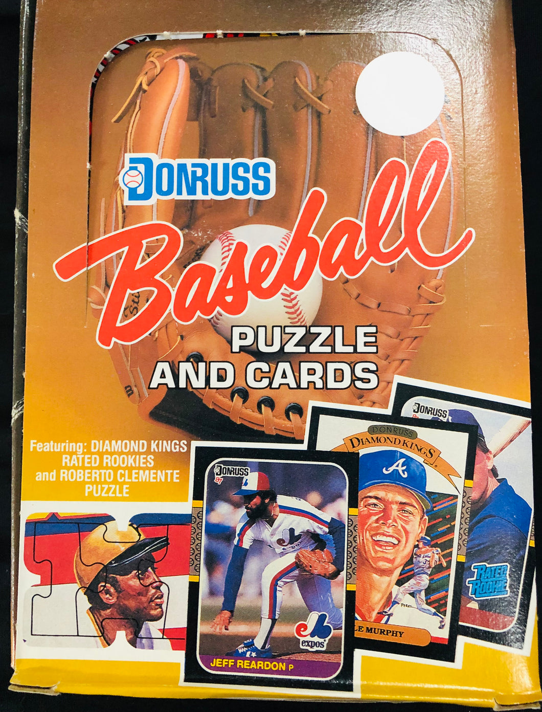 1987 Donruss Baseball Wax Box FASC Guaranteed Unopened WPK