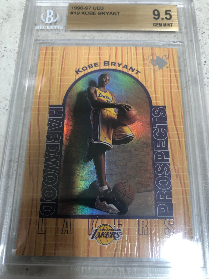 1996–97 Upper Deck UD3 Kobe Bryant – BGS 9.5