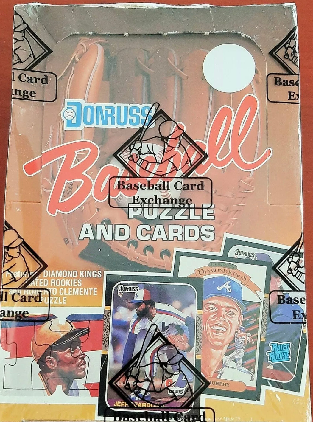 1987 Donruss Baseball Box BBCE Authenticated FASC