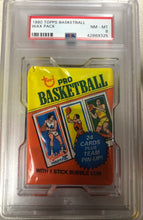 Load image into Gallery viewer, 1980 Topps Basketball PSA8-PSA6 8 Pack Lot
