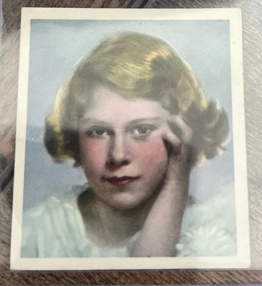 Queen Elizabeth II 1935 Godfrey Phillips Platinum Jubilee Rookie Card #11