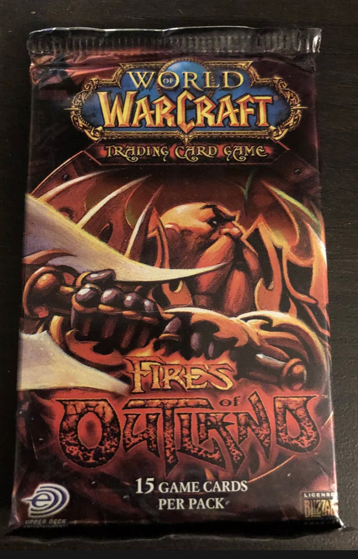 World of Warcraft Fires of Outland Booster Pack Sealed