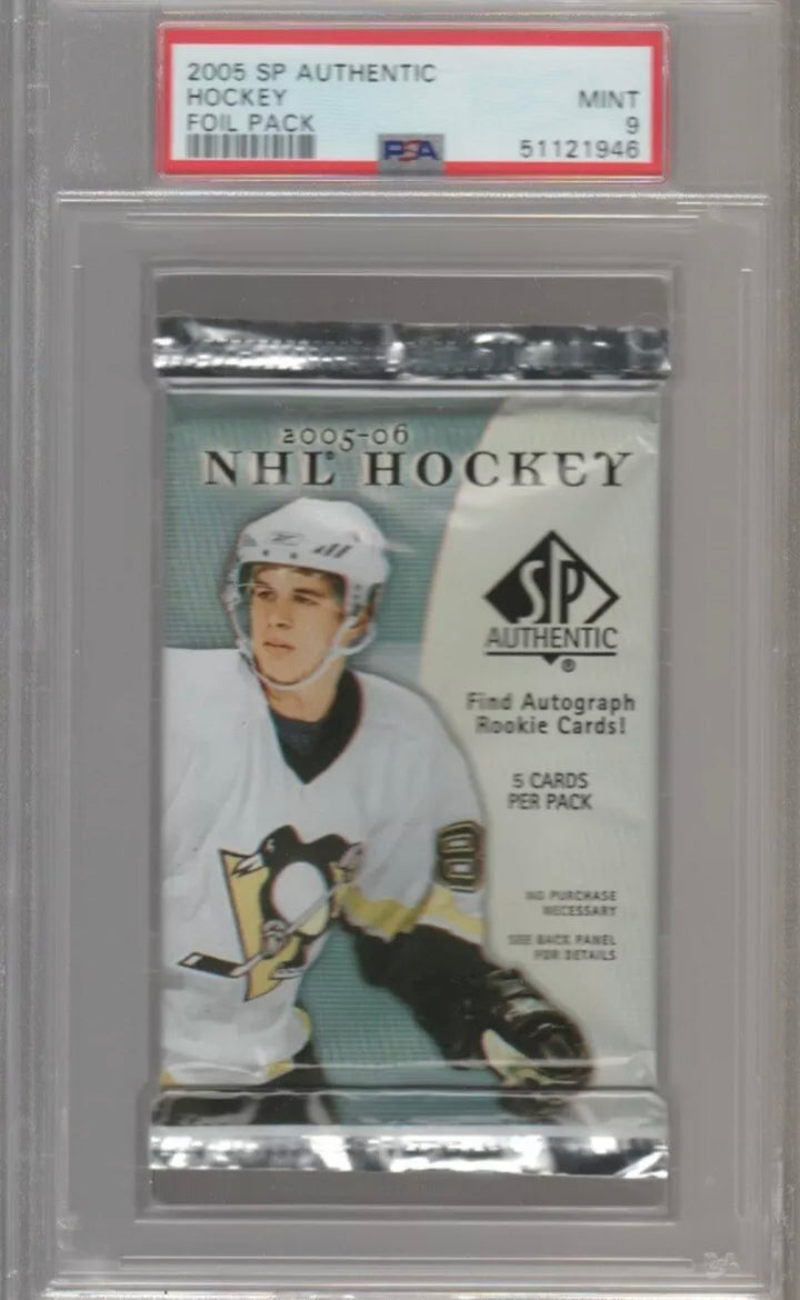 2005 PSA9 UPPER DECK SP AUTHENTIC HOCKEY FOIL PACK