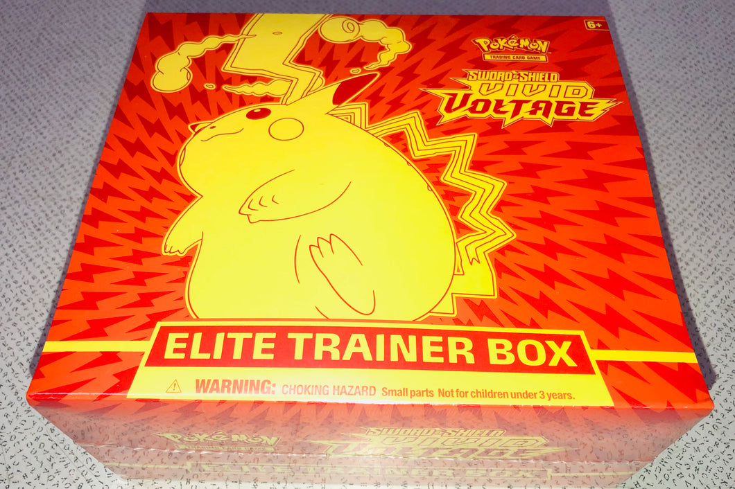 Pokémon ETB Vivid Voltage Factory Sealed Box