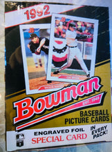 Load image into Gallery viewer, 1992 Bowman Baseball Hobby Box
