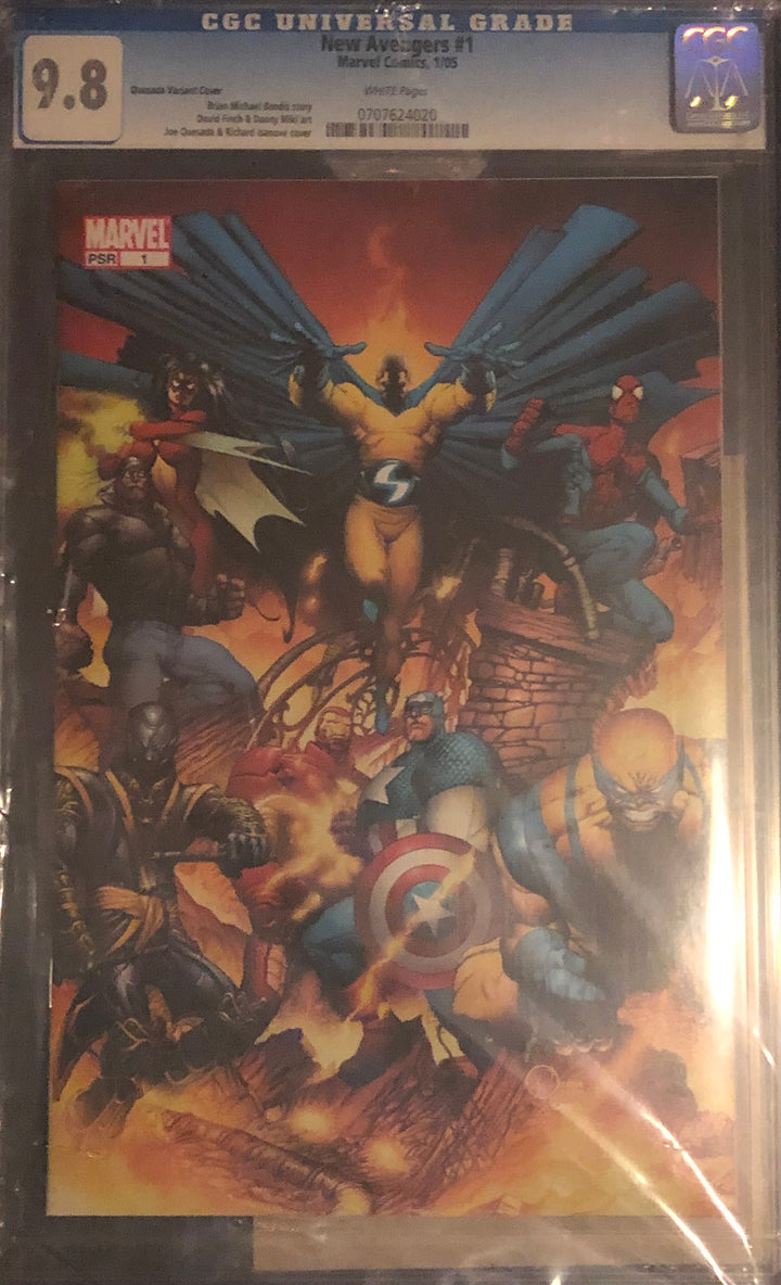 2005 New Avengers Variant #1 CGC9.8