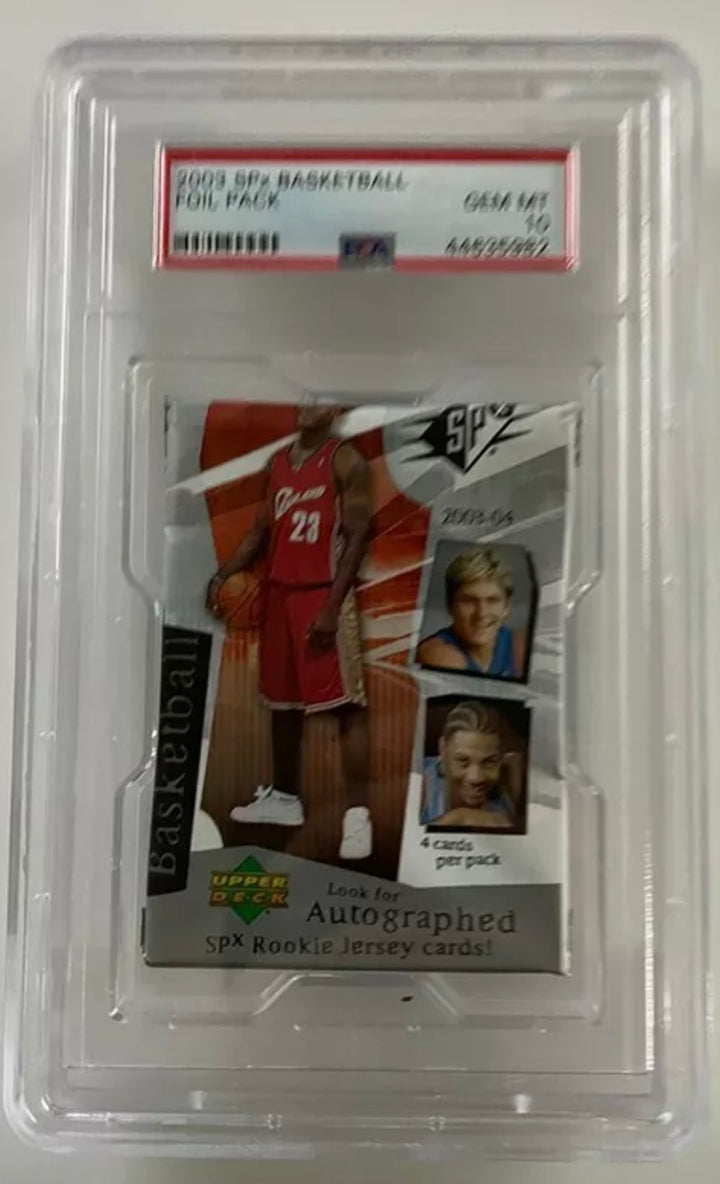 2003 Spx Basketball Hobby Pack PSA 10