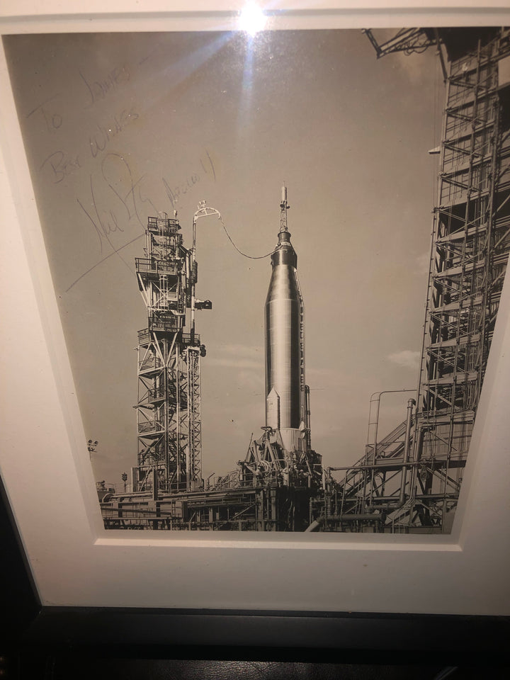 Neil Armstrong Signed Apollo11 Personalized 8x10