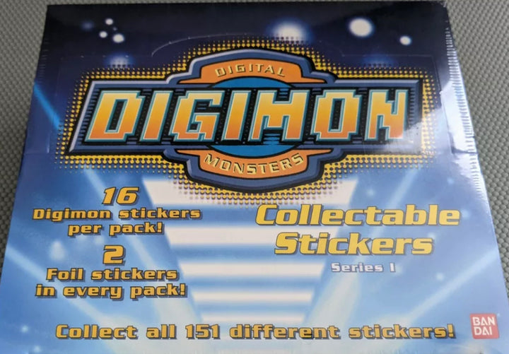 Digimon Digital Monsters Sticker Box