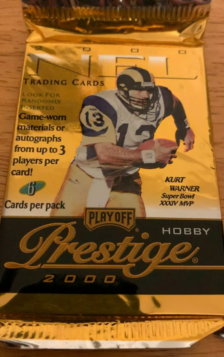 2000 Playoff Prestige Football HOBBY Pack Possible