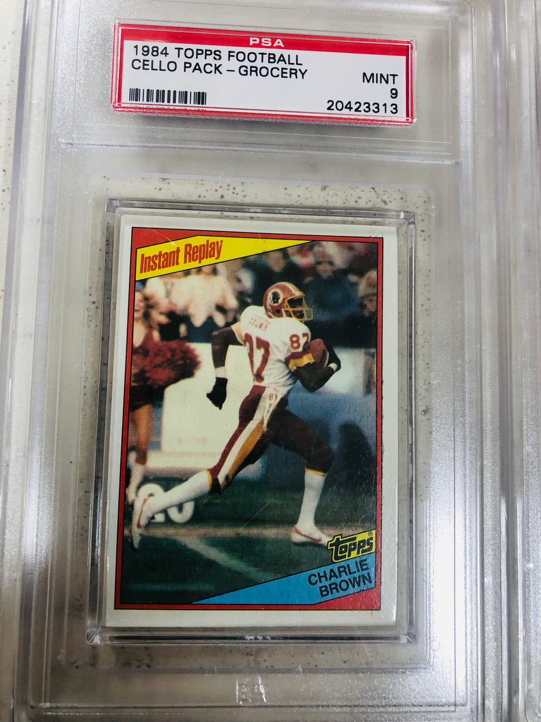 1984 Topps Football Cello Pack Psa 9