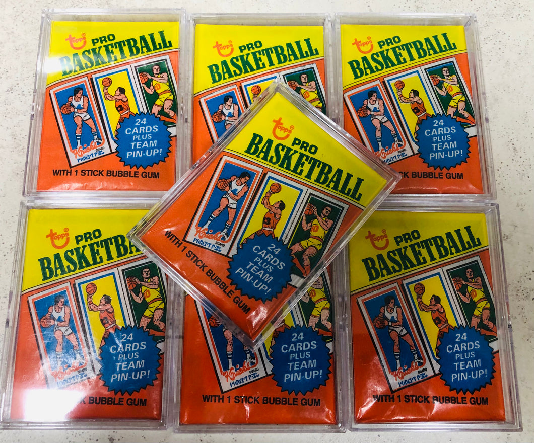 1980 Topps Basketball Wax Pack Guaranteed Unopened WPK