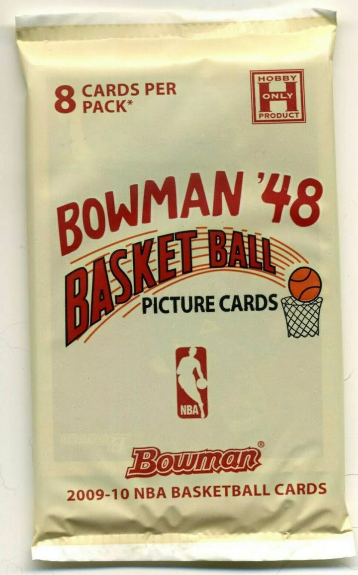 2009-10 Bowman 48 Basketball Hobby Pack Factory Sealed