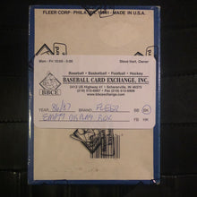 Load image into Gallery viewer, 1986 Fleer Basketball Box BBCE Empty Box
