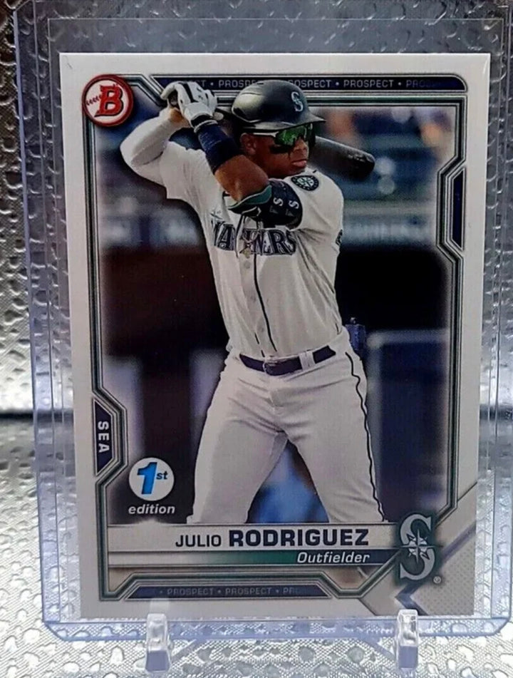 JULIO RODRIGUEZ 2020 Bowman CAMO PARALLEL SP Rookie ROY
