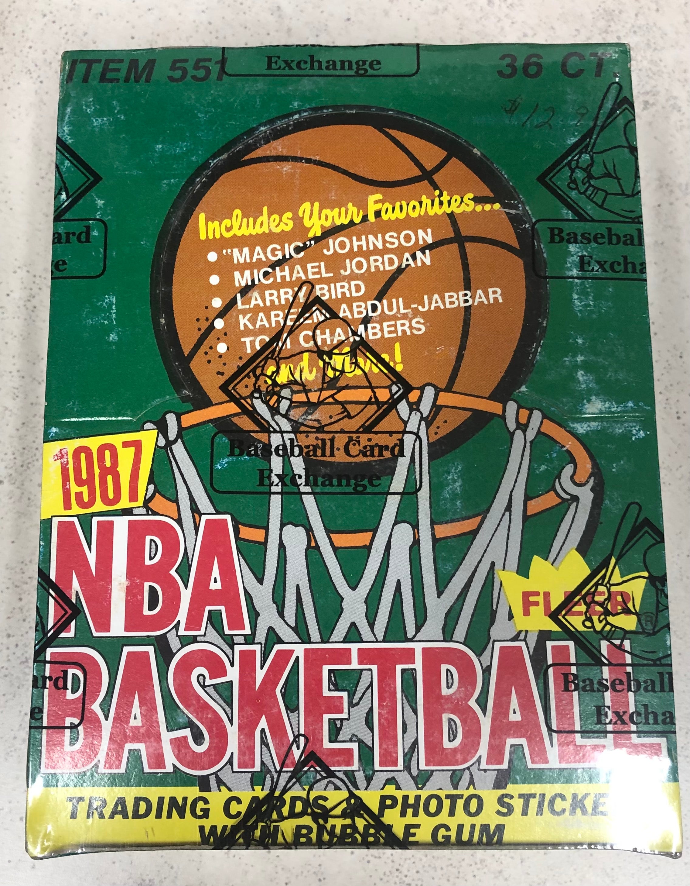 1987 88 Fleer Basketball Box BBCE Authenticated – Wax Pack Kid