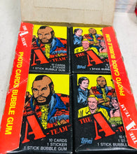 Load image into Gallery viewer, 1983 Topps The A-Team Wax Box Guaranteed Unopened WPK
