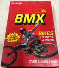 Load image into Gallery viewer, 1984 Donruss BMX Bikes Wax Box guaranteed Unopened WPK
