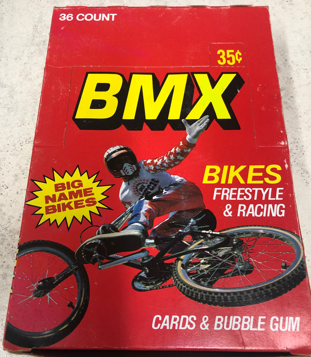 1984 Donruss BMX Bikes Wax Box guaranteed Unopened WPK