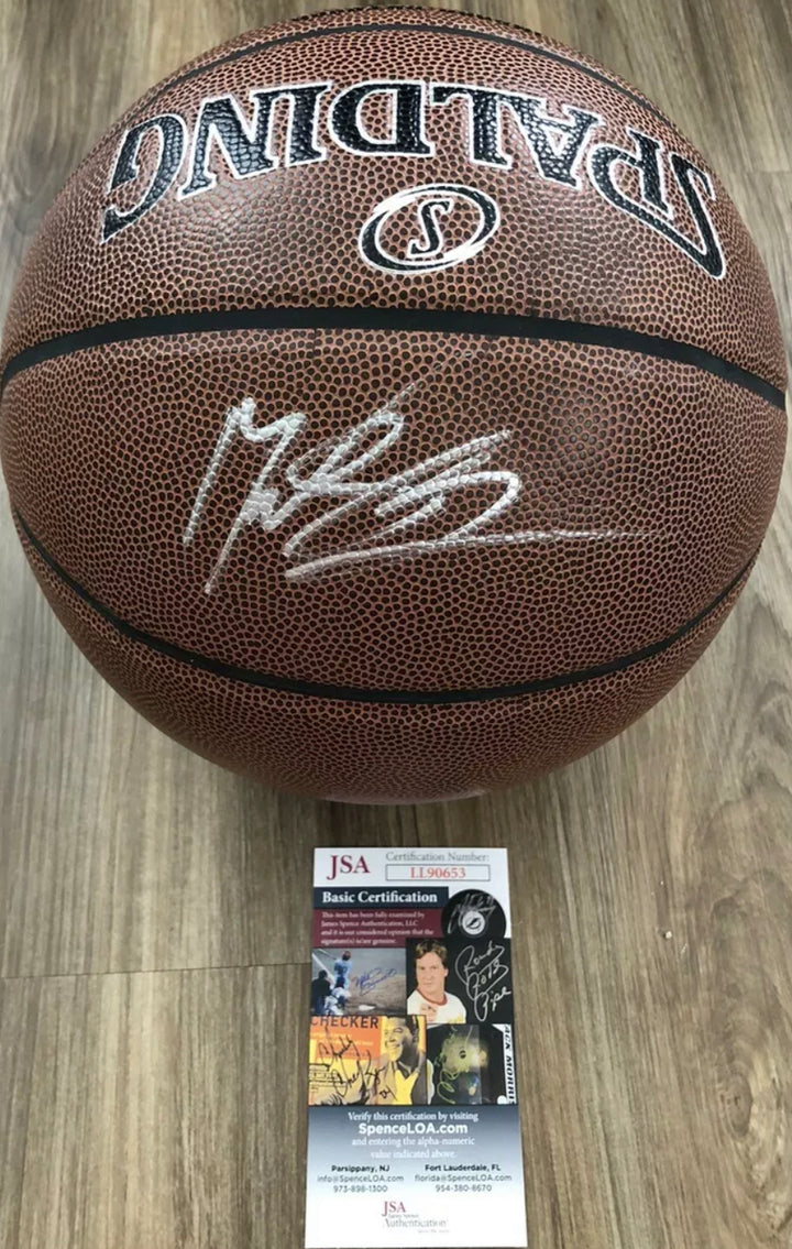 Mikey Williams 5 Star Recruit Signed NBA Basketball Future 1st Round Pick JSA