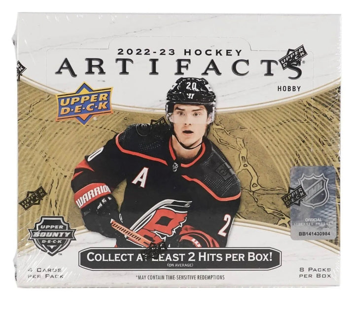 2022-23 UPPER DECK UD ARTIFACTS HOCKEY FACTORY SEALED HOBBY BOX