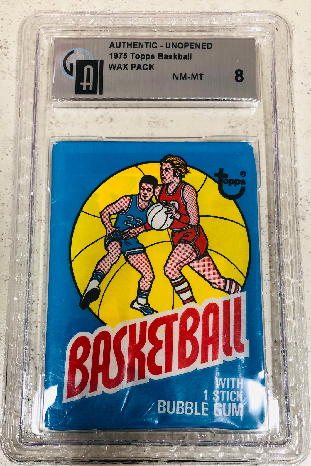 1975 Topps Basketball Wax Pack GAI 8