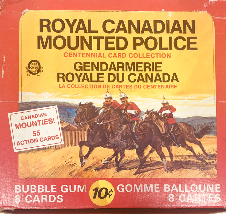 1973 OPC Royal Canadian Mounted Police Box very Rare