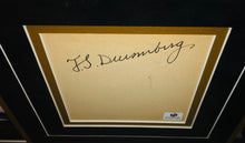 Load image into Gallery viewer, Frederick Duesenberg Signed Card Very Rare
