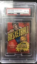 Load image into Gallery viewer, 1974 Basketball Wax Pack Psa 4 Mislabeled 1975
