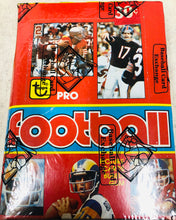 Load image into Gallery viewer, 1981 Topps Football Wax Box in 1979 Wrapper/Box BBCE Authenticated
