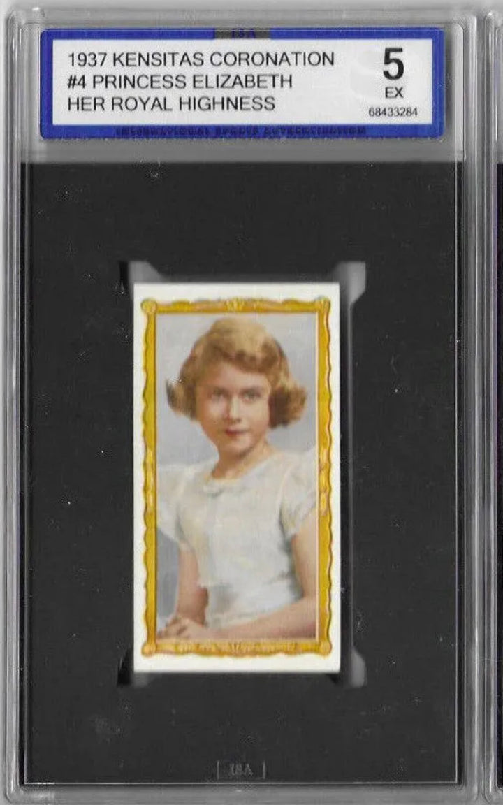 1937 KENSITAS #4 PRINCESS ELIZABETH  ISA 5
