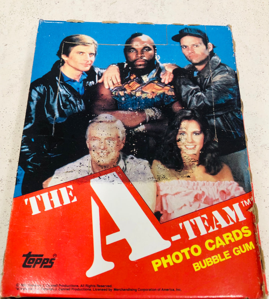 1983 Topps The A-Team Wax Box Guaranteed Unopened WPK