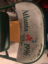Load image into Gallery viewer, 1996 Atlanta Games Player chair  signed USA 16+ Auto
