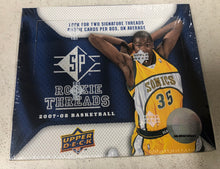 Load image into Gallery viewer, 2007 08 Upper Deck SP Rookie Threads Basketball Hobby Box
