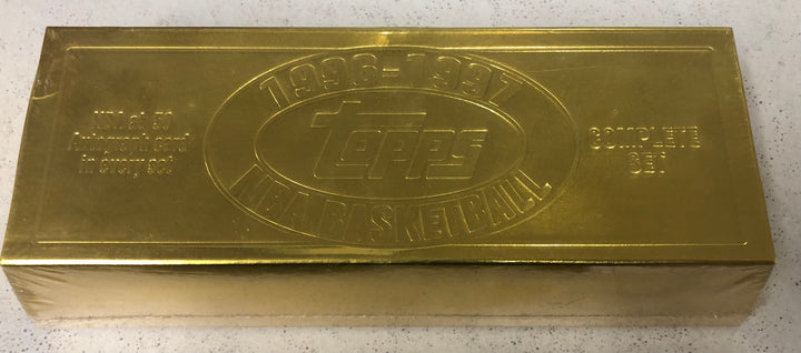 1996 97 Topps Gold Set Factory Sealed