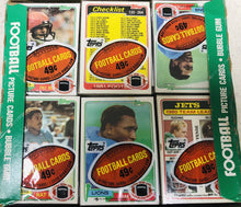 Load image into Gallery viewer, 1981 Topps Football Cello Box Guarantee Unopened WPK
