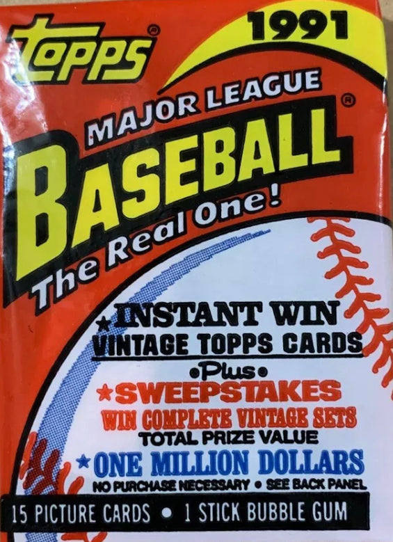 1991 Topps Desert Shield Wax Pack Guaranteed Unopened WPK