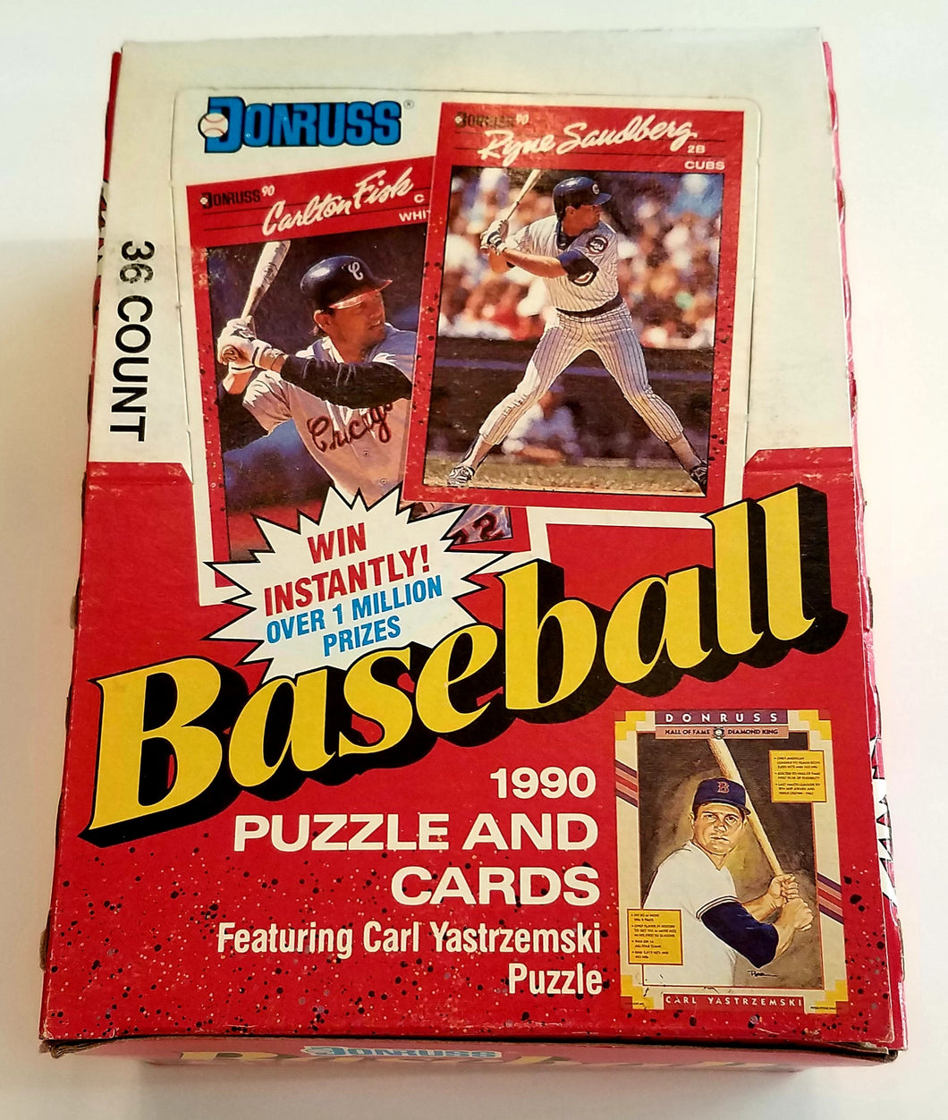 1990 Donruss Baseball Wax Box guaranteed Unopened WPK